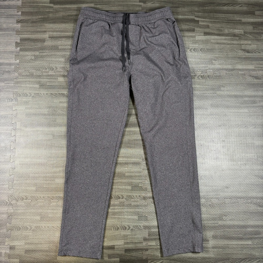 Public Rec Pants Mens 38x33 Gray Gamechanger Rec Performance Drawstring Stretch